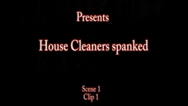 Naughty cleaners punished Clip1