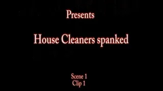 Naughty cleaners punished Clip1