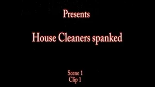 Naughty cleaners punished