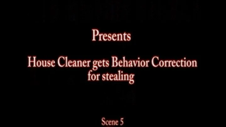 House Cleaner caned for Stealing Clip 1