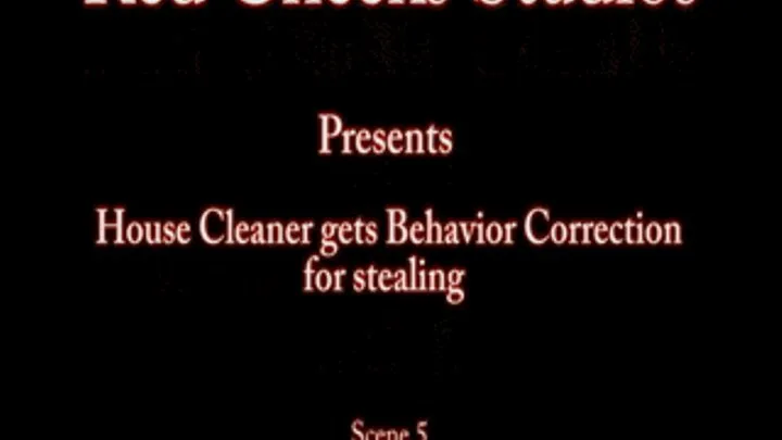 Cute House Cleaner caned for stealing Clip 3