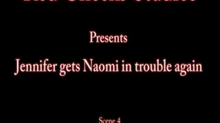 Naomi Caned again Clip 1