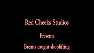 Breana caught Shoplifting Clip 1