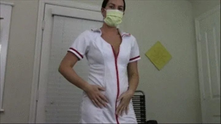 Dirty Nurse Plays With Her Pussy // 1080p
