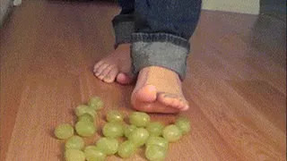 Squishing Grapes with My Toes