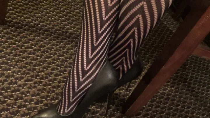 Claire Irons (Pro) Patterned Fishnets