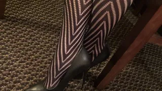 Claire Irons (Pro) Patterned Fishnets