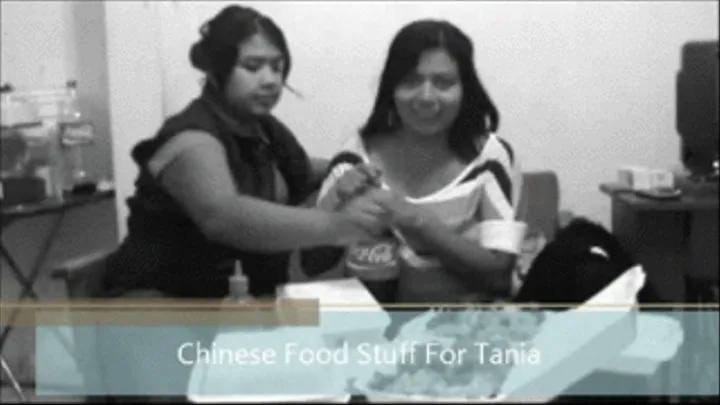 A chinese food stuffing for Tania