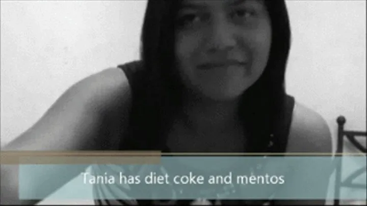 diet coke and mentos for Tania