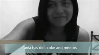 diet coke and mentos for Tania