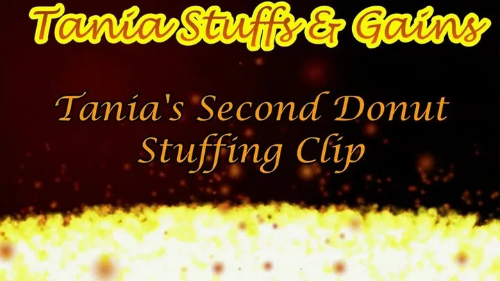 Clip #002 - Tania's second donut stuffing