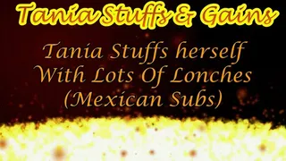 Clip #006 - Tania stuffs lonches (Mexican Sub Sandwiches)