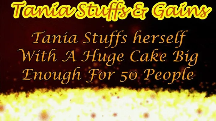 Clip #009 - cake for 50 people - all for Tania