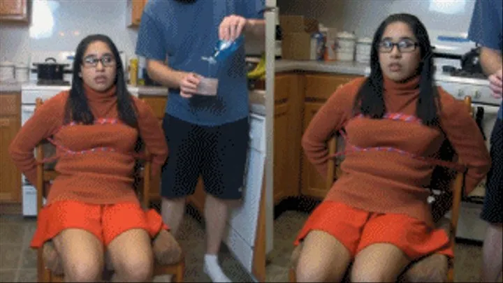 Velma gets her mouth washed out with dish soap and groped for failing to solve a mystery