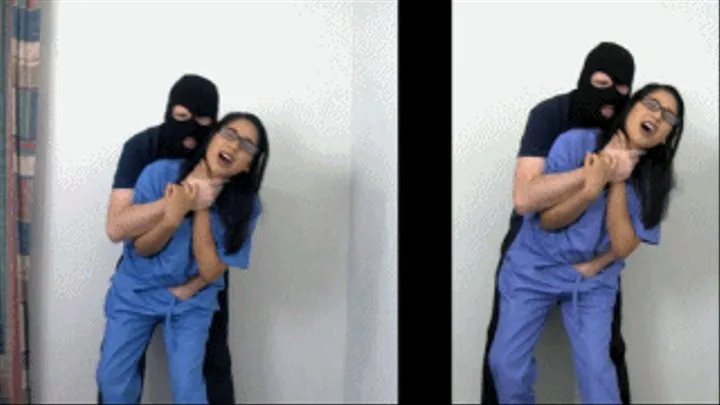 Cruel nurse eRica gets groped by her patient as payback for treating him poorly