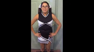 Cheerleader eRica asks for a donation, gets fucked and fish hooked instead!