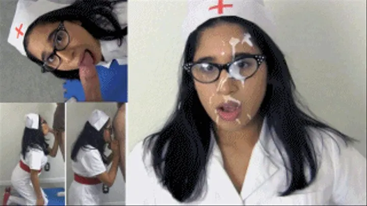 Sperm bank nurse eRica tricks a donor into giving her a facial!