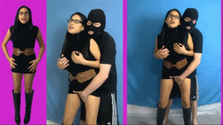 Slave eRica gets groped and fingered while wearing her tight sweater dress!!