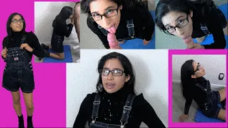 eRica gets blasted with cum for buying expensive overalls!