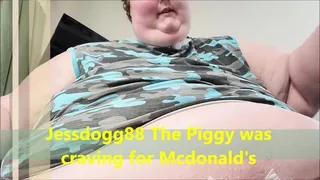 Jessdogg88 The Piggy was craving for Mc Donalds
