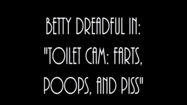 BBW Toilet Sounds Cam: Farts,, and Piss