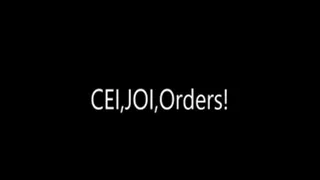 CEI,JOI,Orders!