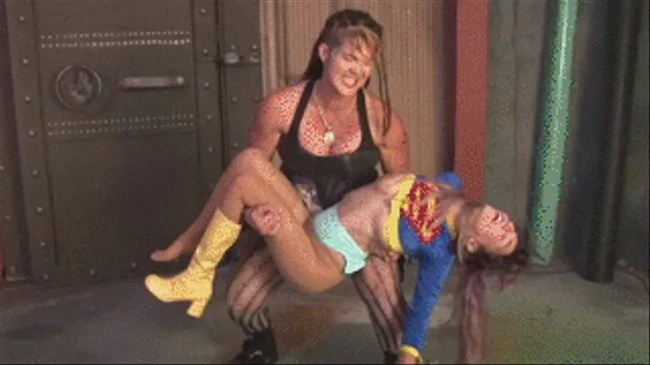 Huxly Smashes Supergirl - Full Movie - SUPERHEROINE