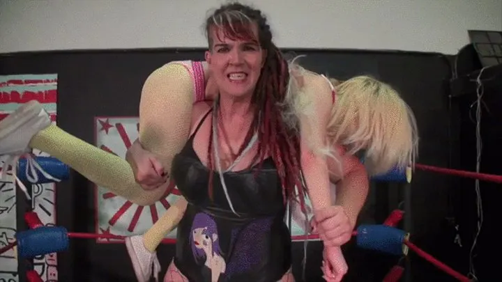 Huxly Squishes Russian Doll - Dual Feature - FEMALE PRO WRESTLING