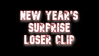 New Year's Surprise Loser Clip