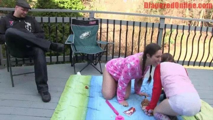 Adriana & Kaley: Playing Outside