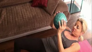 Aunt's Exercise Provokes Masturbation Fantasy!