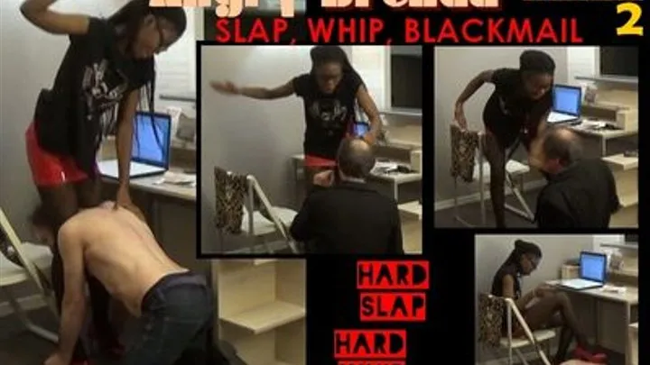 FACE SLAPPING and WHIPPING by EBONY MISTRESS (BRE)