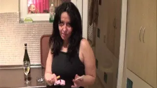 Alisa's- the erotic MILF - smoking clip - Small MP4 format .