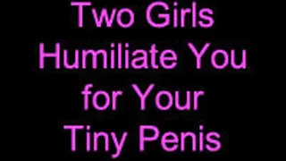 Two Girl Small Penis Humiliation