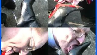 Outdoor crushing and licking part 2