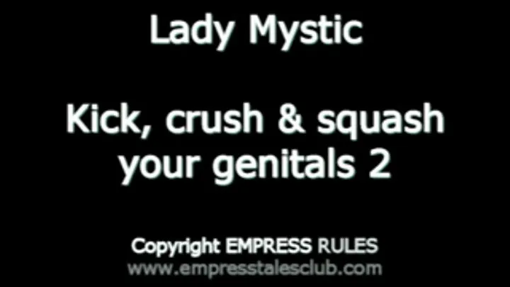 Kick, crush & squash your genitals - 2