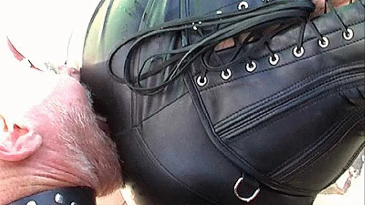 Leather Ass Licking - 3