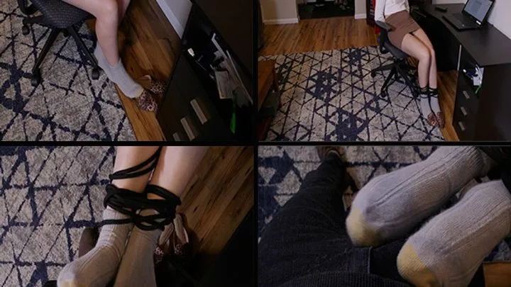 Emmy Socked Footjob