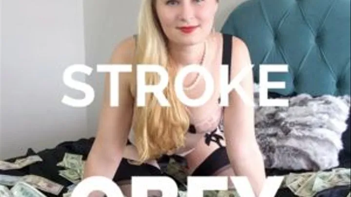 Give Stroke Obey with Glitter Goddess