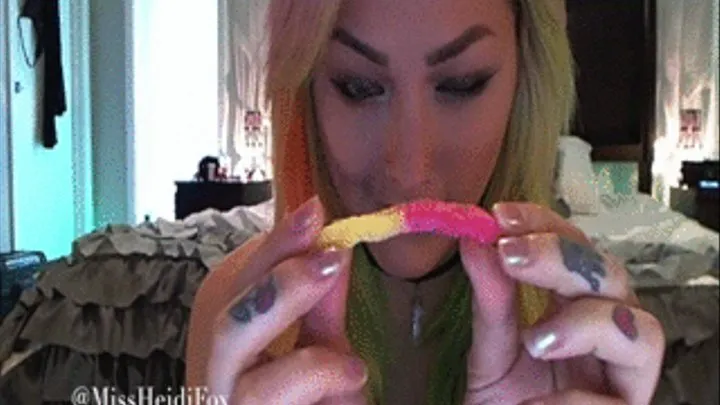 Swallowing Your Tiny Gummy Cock