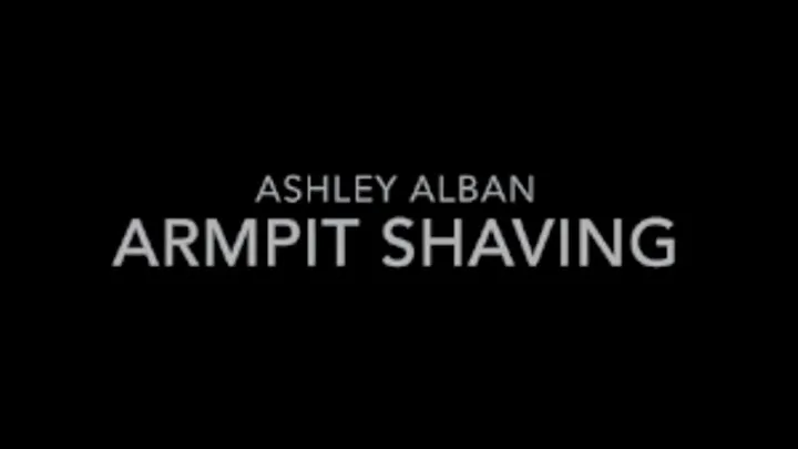 Armpit Shaving