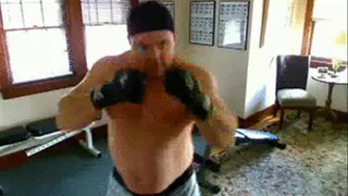 FlexBigMuscle MMA CumShot