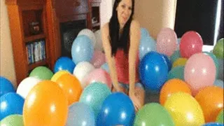 A Balloon Fantasy - Balloon Fetish - Kylie Jacobs - (MP4 )