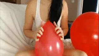 Kylie Slowly Nail Popping Balloon II Balloon Fetish - Kylie Jacobs