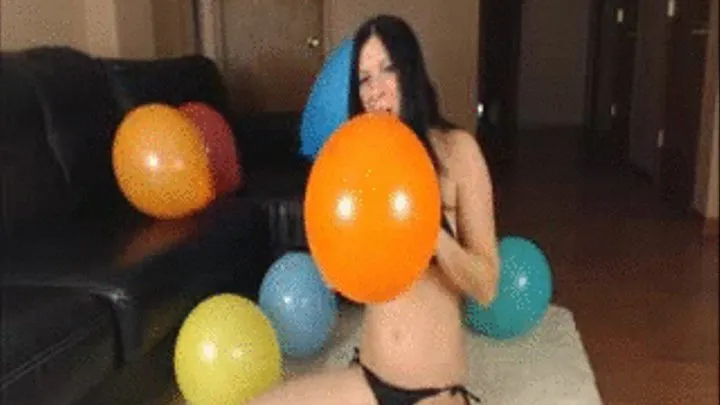 Kylie B2P 17 Inch Balloon - Balloon Blow2pop Fetish - Kylie Jacobs FULL Version