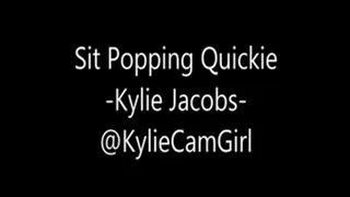 Sit Pop Quickie Balloon Fetish - Kylie Jacobs