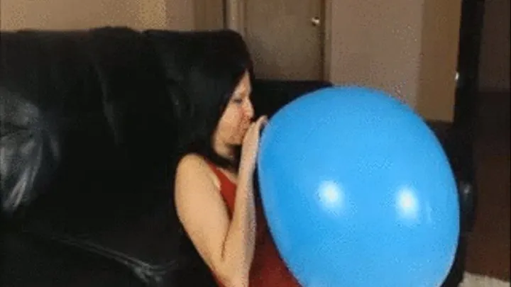 B2P Blow to Pop 24 Inch Balloon - Balloon Blow2pop Fetish - Kylie Jacobs