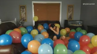 120 Inflated Balloons and Step-Dad at the Door - Kylie Jacobs