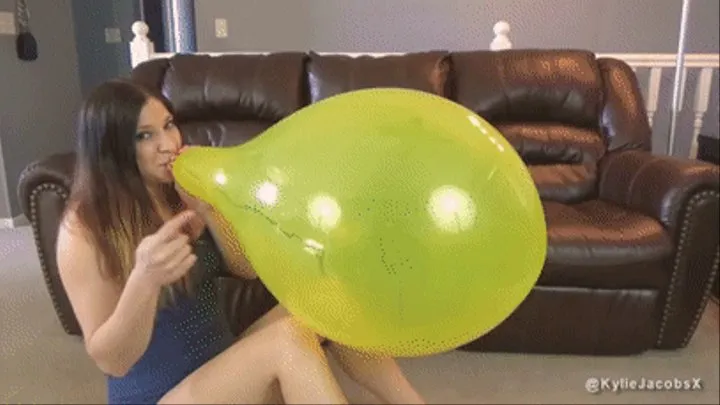 8 Blow2Pop Compilation - Balloon B2P Fetish - Kylie Jacobs