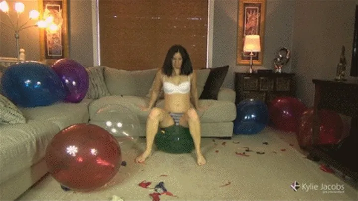 Sit Popping 17 Inch Crystal Balloons - Part 2 of 2